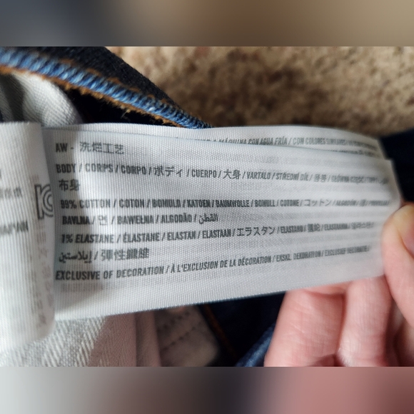 Abercrombie and Fitch Curve Love High Rise Ankle Straight Jeans Size 6/28 - Picture 5 of 9